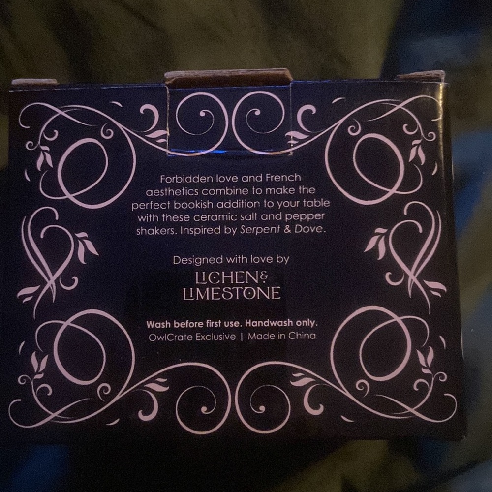 Owlcrate Salt and Pepper Shakers - Picture 5 of 5